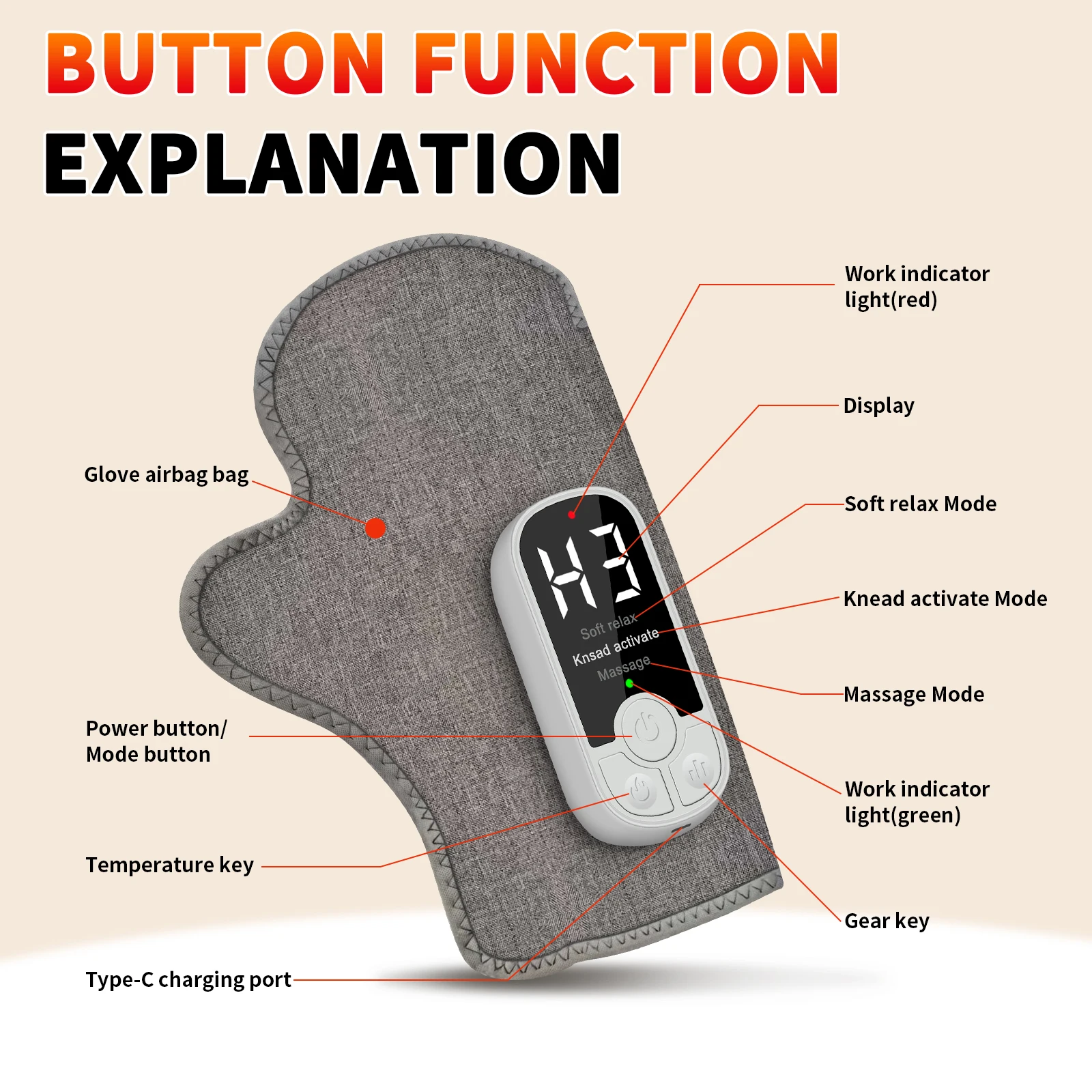 Hand Massager with Airbag Comp - Health Wellness Massage 评论和价格