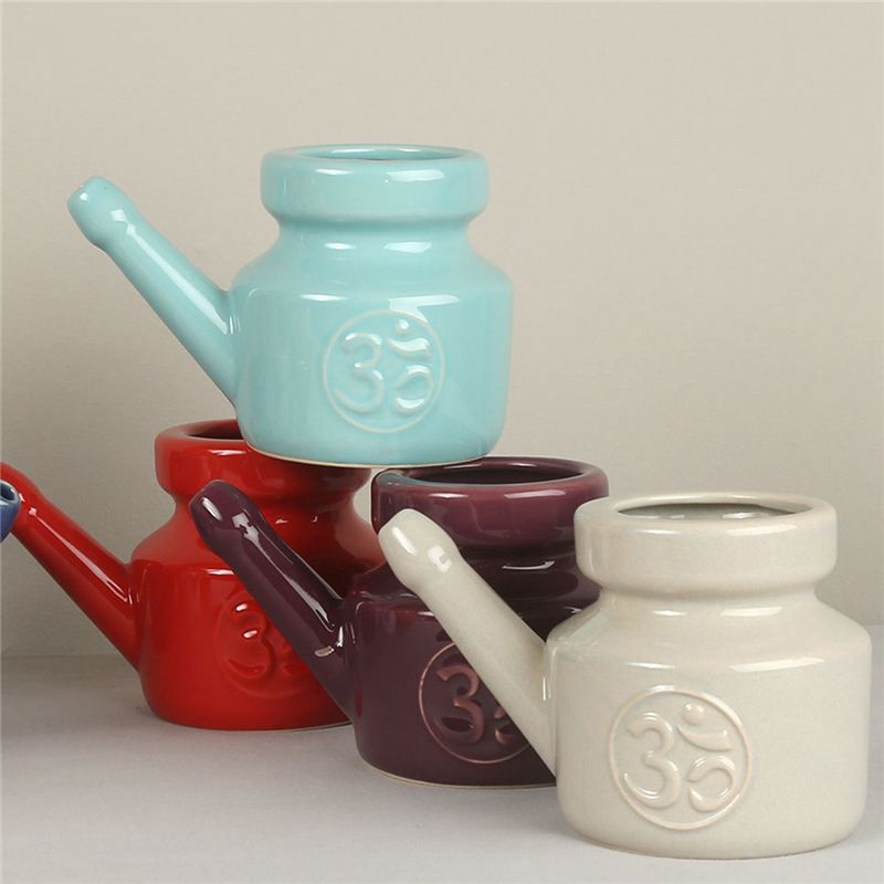 【STOCK】350Ml Ceramic Neti Pot  - Neti Pot Nasal Rinse 评论和价格