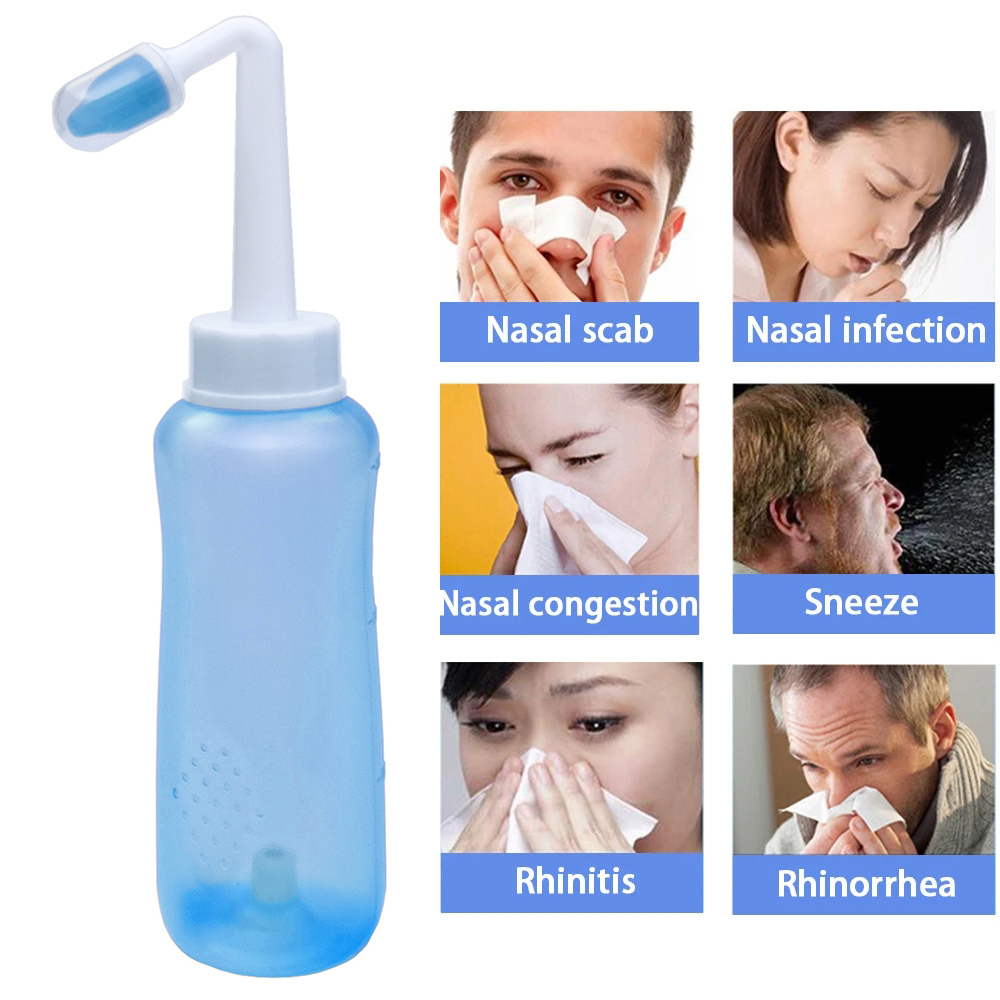 Nose Wash Cleaner Bottle 300ml - Neti Pot Nasal Rinse 评论和价格