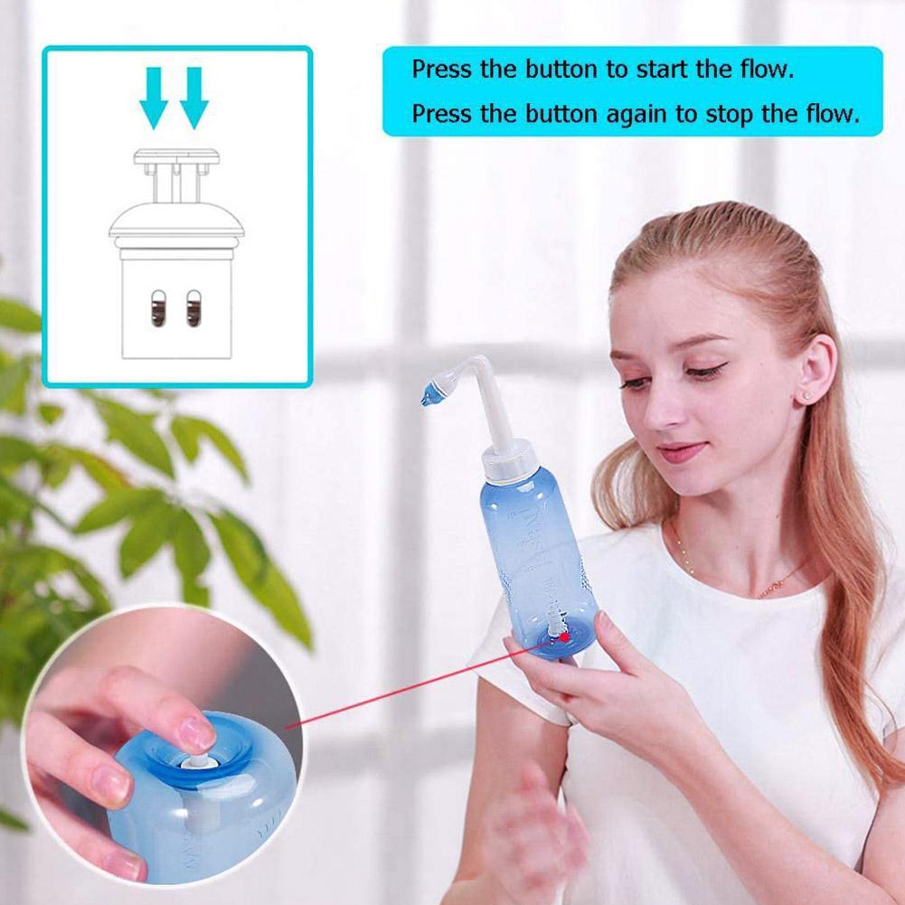 300 Nose Wash Cleaner Nasal Ir - Neti Pot Nasal Rinse 评论和价格