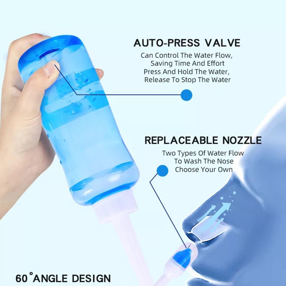 300 Nose Wash Cleaner Nasal Ir - Neti Pot Nasal Rinse 评论和价格