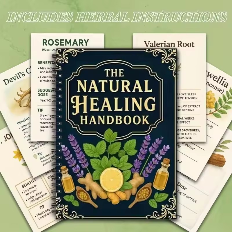 Natural Healing Handbook By Lu - Holistic Health & Wellness 评论和价格