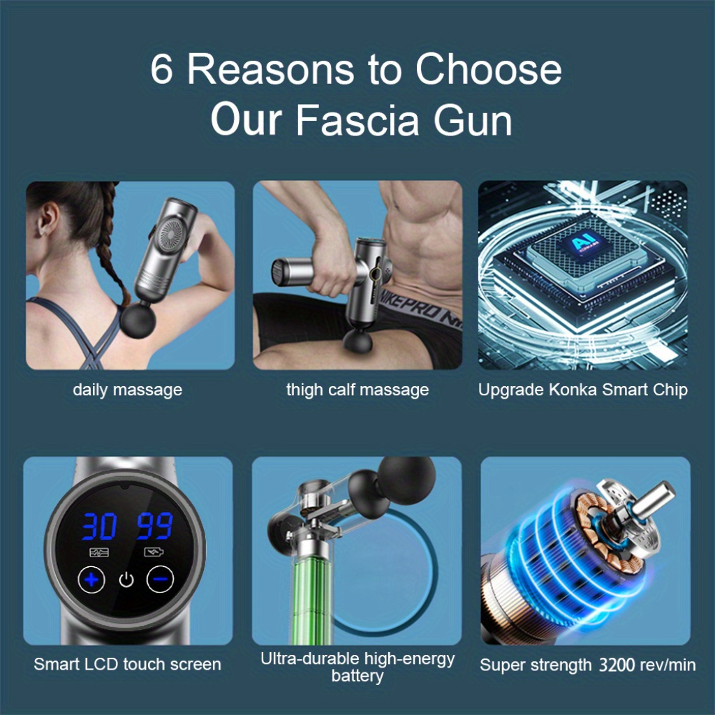 99 Level Massage Gun Fascia De - Health Wellness Massage 评论和价格