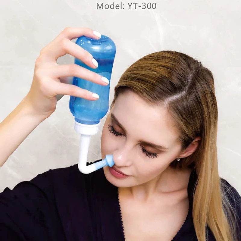 300/500ML Nose Wash Cleaner Na - Neti Pot Nasal Rinse 评论和价格
